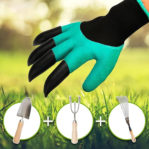 Garden Gloves With Claws