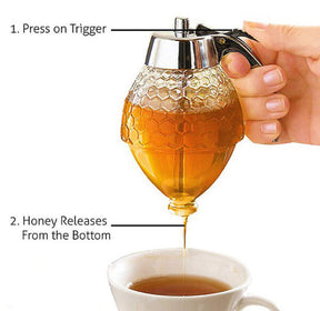 honey jar dispenser