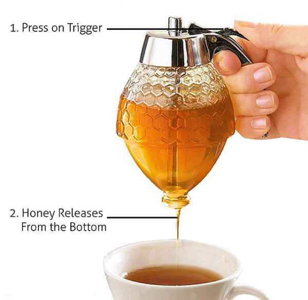 honey jar dispenser